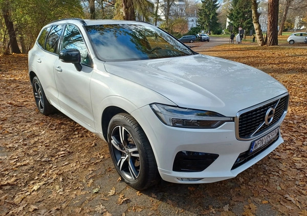 Volvo XC 60 cena 157000 przebieg: 37000, rok produkcji 2021 z Nidzica małe 631